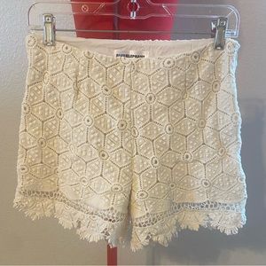 Blue Elephant crochet shorts